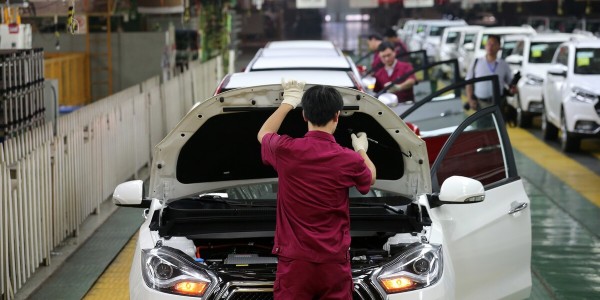上半年我國新能源汽車出口量暴增130%
